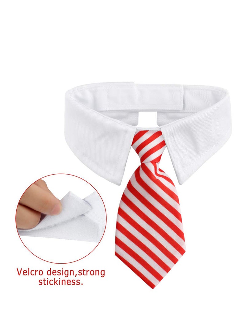 Loquat Pet Bow Ties 4pcs Adjustable Bow Ties for Dogs Pet Neck Tie Collar Costume Formal Dog Collar for Dogs and Cats Puppy Grooming Ties Party Accessories - Image 4