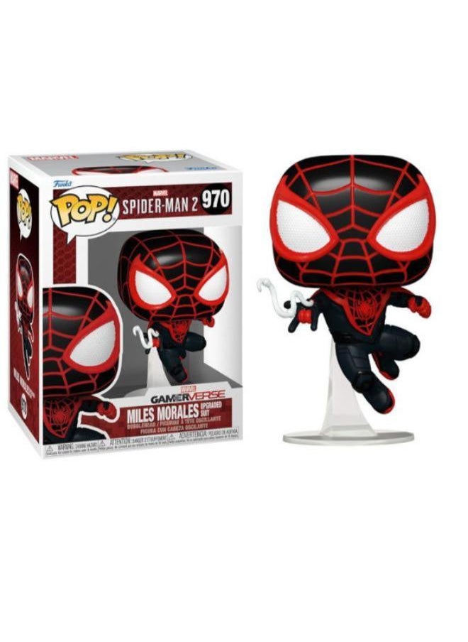 Funko Pop! - Funko Pop! Super Heroes: Marvel- Spider-Man 2 Gamerverse Miles Morales (Upgraded Suit) #970 - Image 1