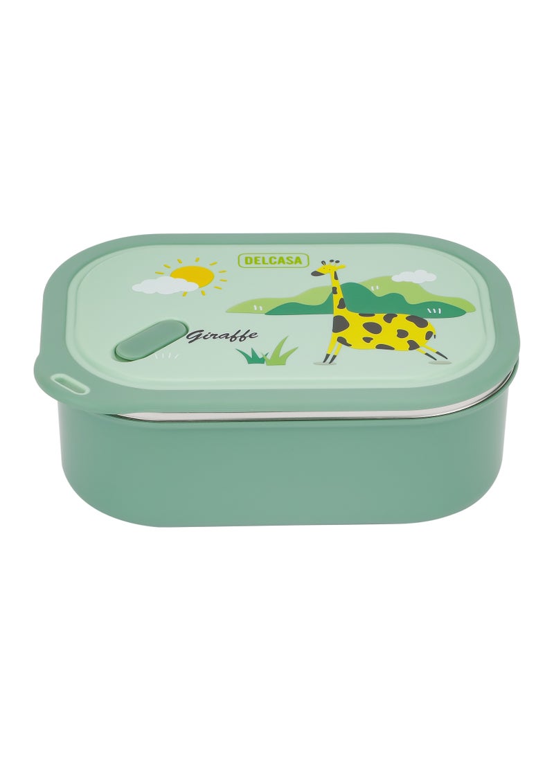 DELCASA Delcasa 1000 ml Lunch Box with Divider- DC3094  - Image 2