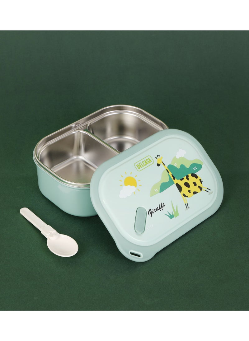 DELCASA Delcasa 1000 ml Lunch Box with Divider- DC3094  - Image 4