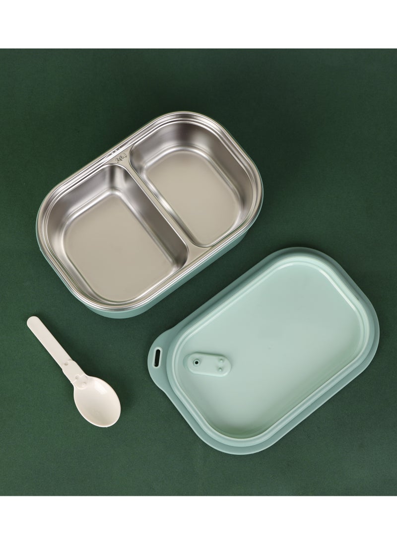 DELCASA Delcasa 1000 ml Lunch Box with Divider- DC3094  - Image 5