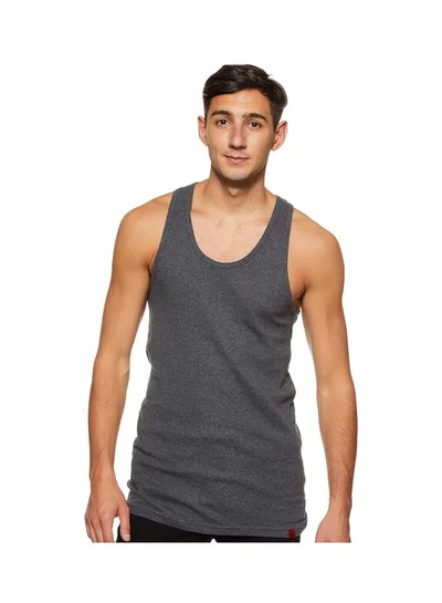 JOCKEY Jockey 9922 Men Super Combed Cotton Rib Round Neck Racerback Styled Gym Vest