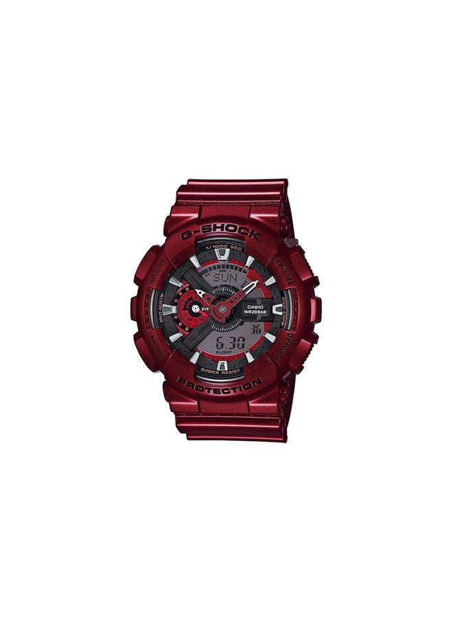 Resin Chronograph Watch GA-110NM-4ADR