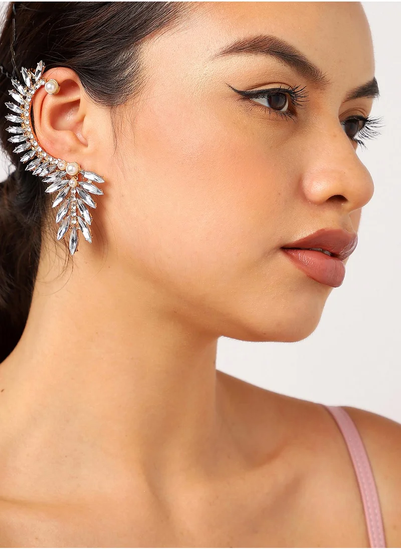 SOHI Party Cuff Earrings