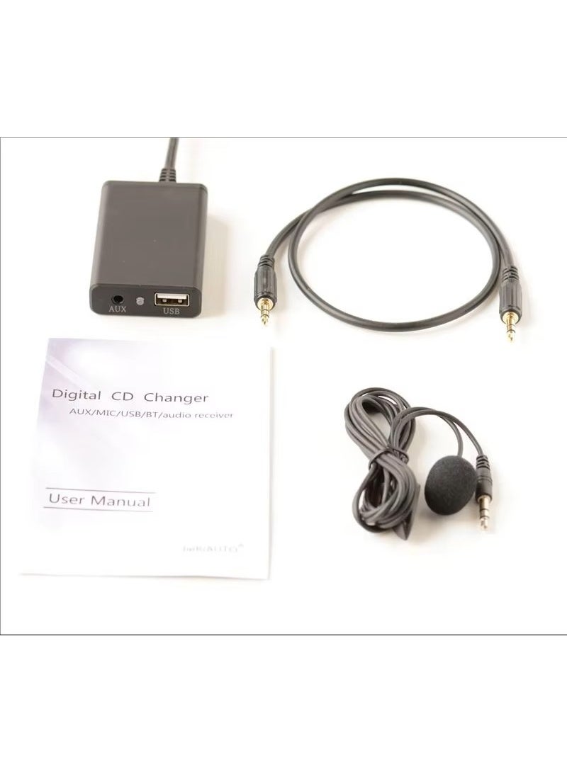 Vierex Honda Goldwing Digital CD Changer Bluetooth USB AUX Audio Adapter Compatible with GL1800  | Wireless Music Streaming, Plug & Play Motorcycle Audio Upgrade - Image 2