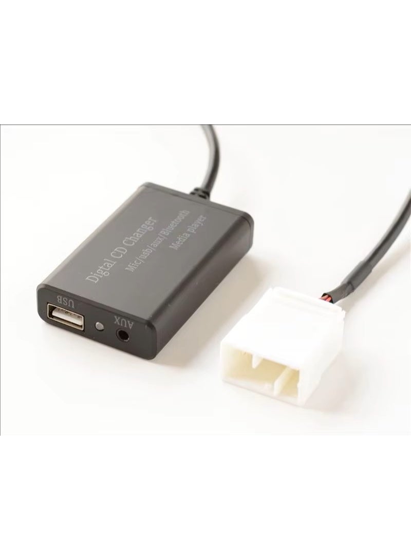 Vierex Honda Goldwing Digital CD Changer Bluetooth USB AUX Audio Adapter Compatible with GL1800  | Wireless Music Streaming, Plug & Play Motorcycle Audio Upgrade - Image 5