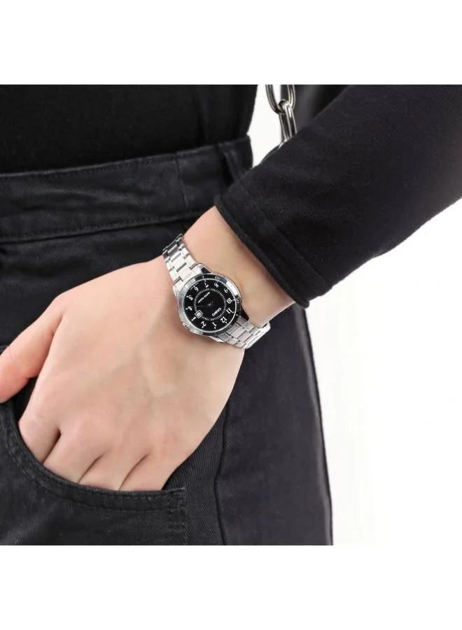 كاسيو Women's Stainless Steel Analog Watch LTP-V004D-1BUDF - 35X30  mm