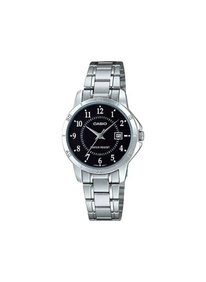 كاسيو Women's Stainless Steel Analog Watch LTP-V004D-1BUDF - 35X30  mm