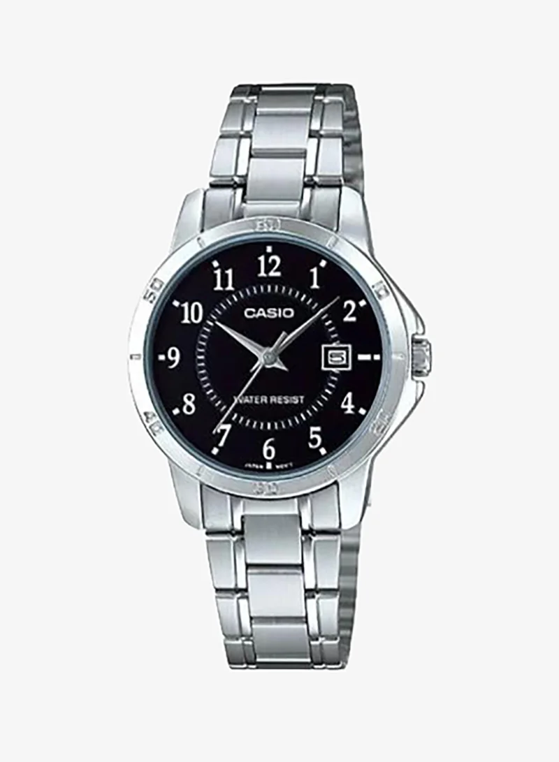 Casio Women's Stainless Steel Analog Watch LTP-V004D-1BUDF - 35X30  mm