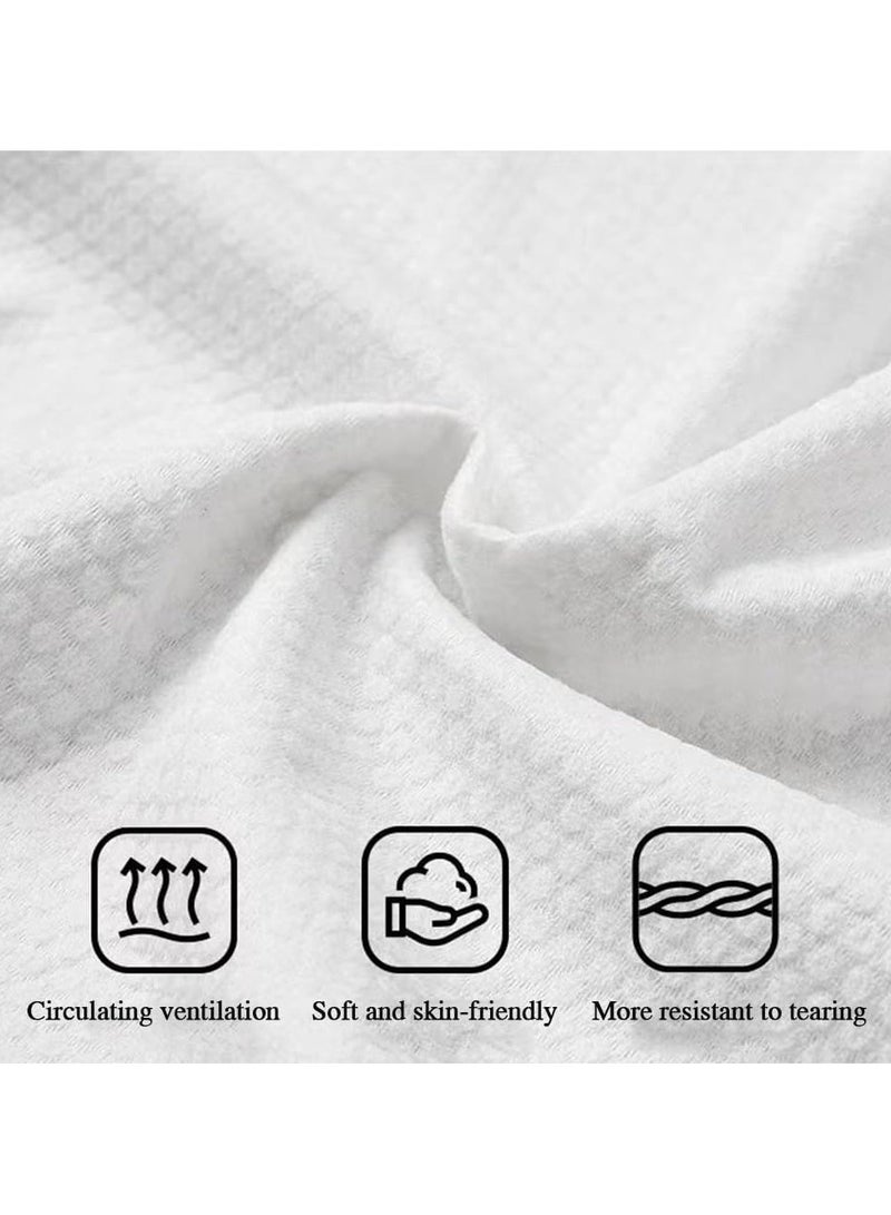 8 PCS Travel Disposable Towels Set,Portable Thicken Bath Towels Individual Packing Soft Cotton Hair Drying Towels Comfortable,Large Strong Absorption Clean Towels for Bath Hotel Spa Camping