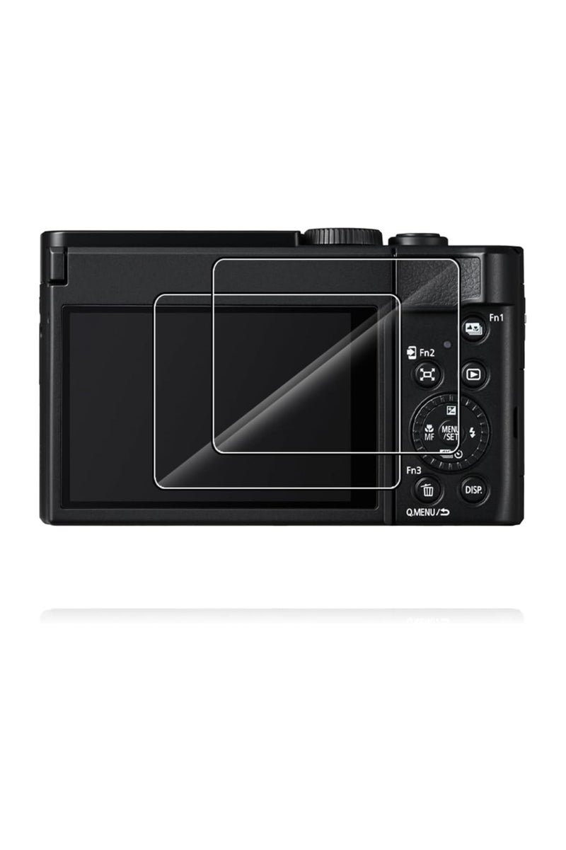 general 2 screen protectors for Panasonic Lumia DC-TZ99, 9H tempered glass compatible with Panasonic Lumia DC-TZ99 - durable, scratch-resistant, fingerprint-proof - Image 1