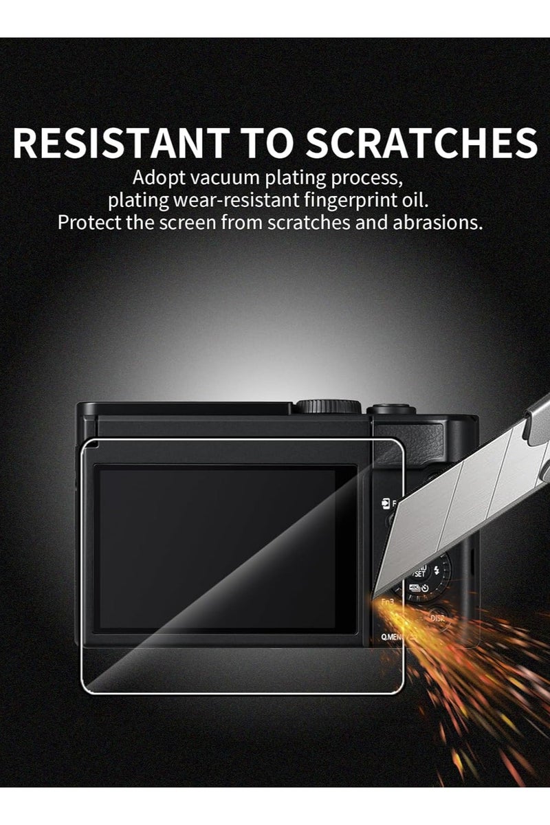 general 2 screen protectors for Panasonic Lumia DC-TZ99, 9H tempered glass compatible with Panasonic Lumia DC-TZ99 - durable, scratch-resistant, fingerprint-proof - Image 4