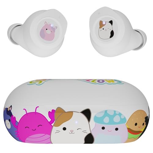iJoy Squishmallows Bluetooth Earbuds with Charging Case Wireless Headphones with Builtin Mic Up to 30 Hours Playtime Squishmallows Gifts for Girls Boys Women Men and All Squish Squad Fans - Image 1