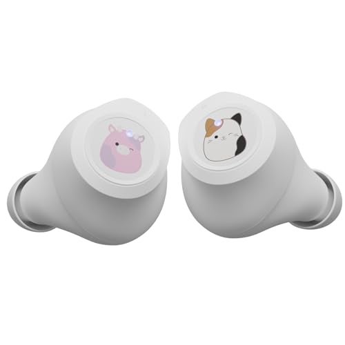 iJoy Squishmallows Bluetooth Earbuds with Charging Case Wireless Headphones with Builtin Mic Up to 30 Hours Playtime Squishmallows Gifts for Girls Boys Women Men and All Squish Squad Fans - Image 3