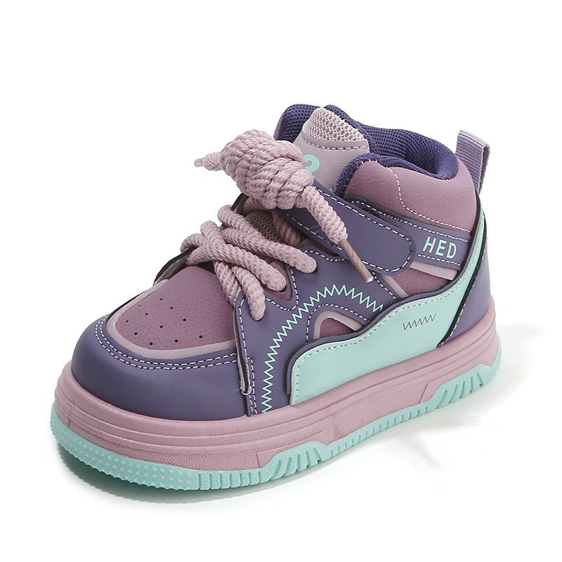 Mesh Sneakers Lightweight Flexible Sole Walking Shoes For Kids Indoor And Outdoor Activities - Image 1