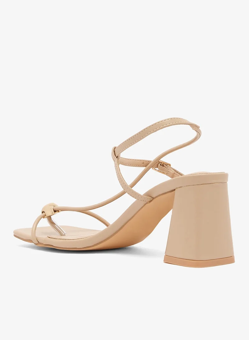 GLAMOROUS Block Heeled Sandals