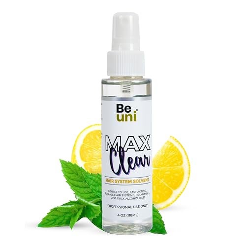 Beuni Max Clear Hair Patch Wig Adhesive Remover Spray Fast Acting Citrus Based Formula Skin Friendly Solution For Hair Patch And Wigs (Pack of 1, 118ml) - Image 1