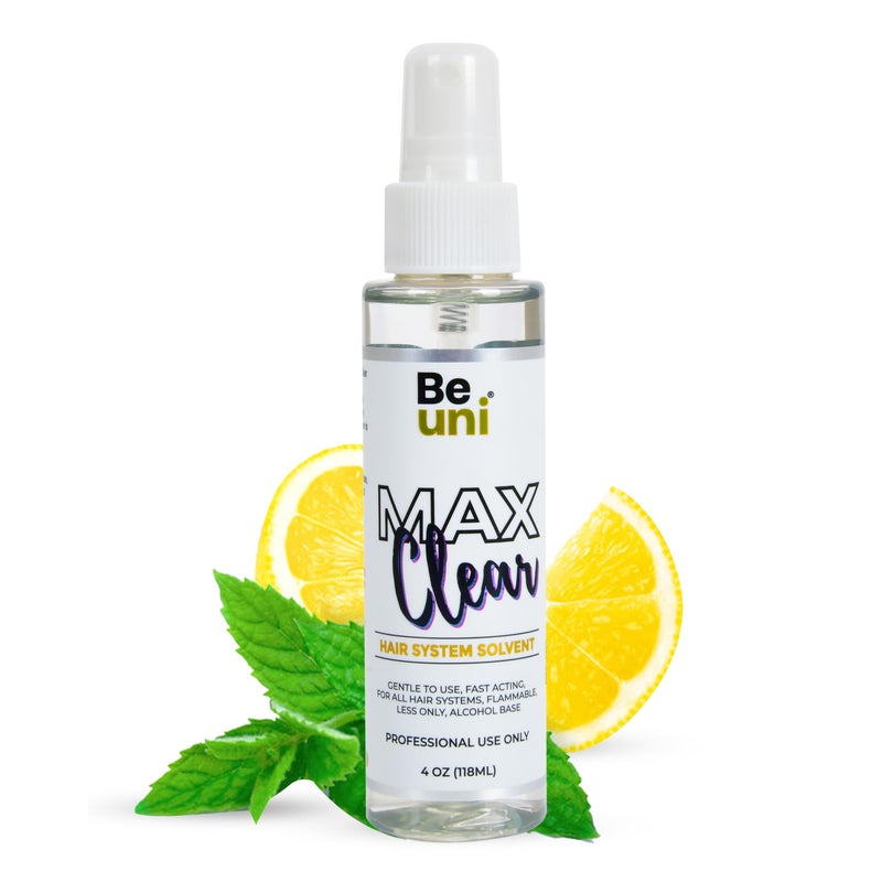 Beuni Max Clear Hair Patch Wig Adhesive Remover Spray Fast Acting Citrus Based Formula Skin Friendly Solution For Hair Patch And Wigs (Pack of 1, 118ml) - Image 4