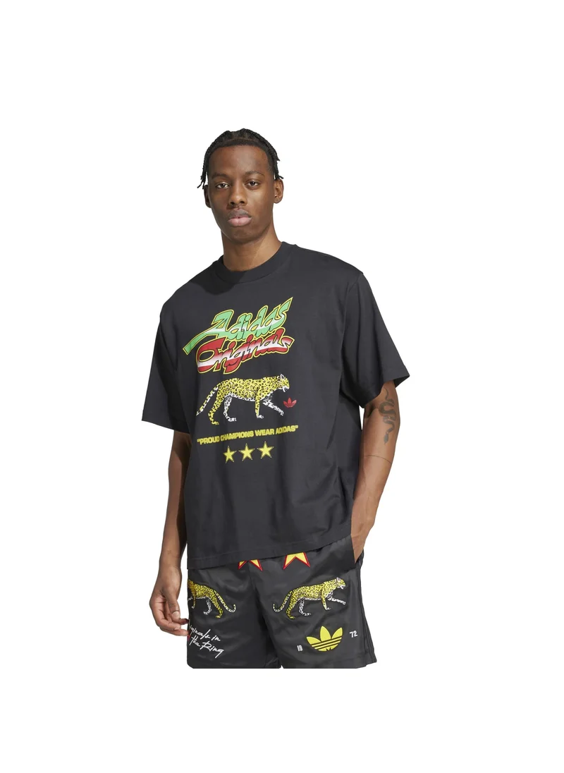 Adidas adidas STREET GFX TEE Black Originals Men T-SHIRTS