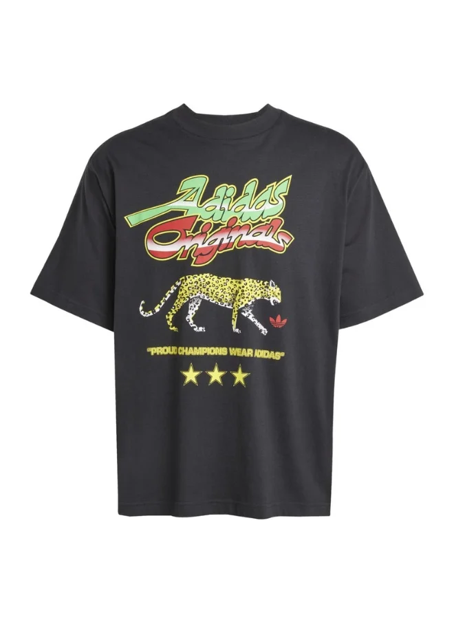 Adidas adidas STREET GFX TEE Black Originals Men T-SHIRTS