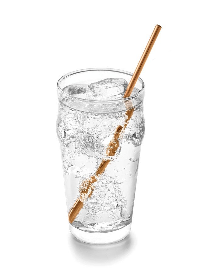 Outset Copper Straight Reusable Straws, 1 x 3.5 x 8.5 inches - Image 2