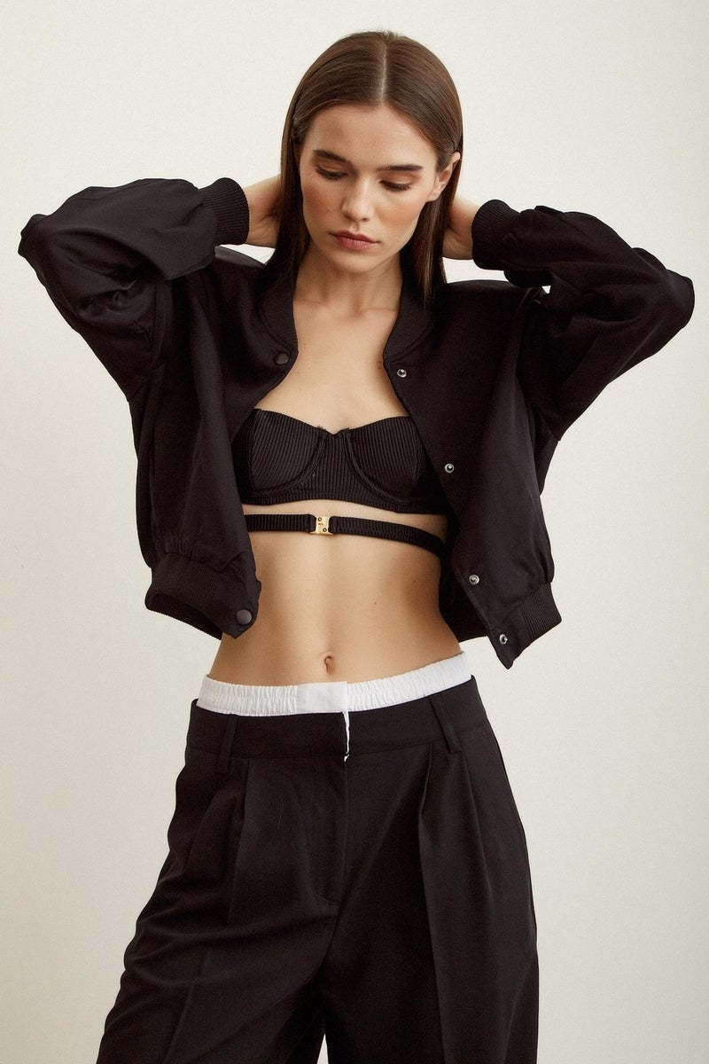 Never More Lined Ribbed Coat - Image 3