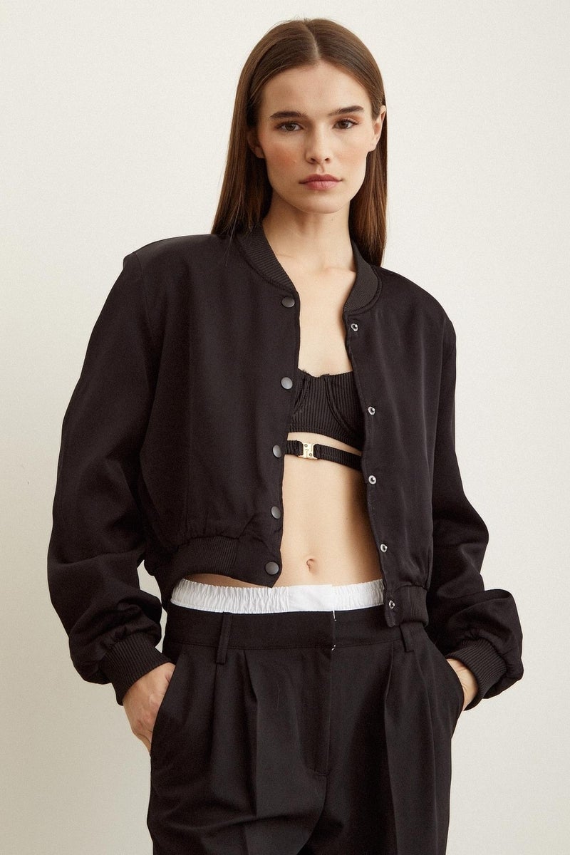 Never More Lined Ribbed Coat - Image 2