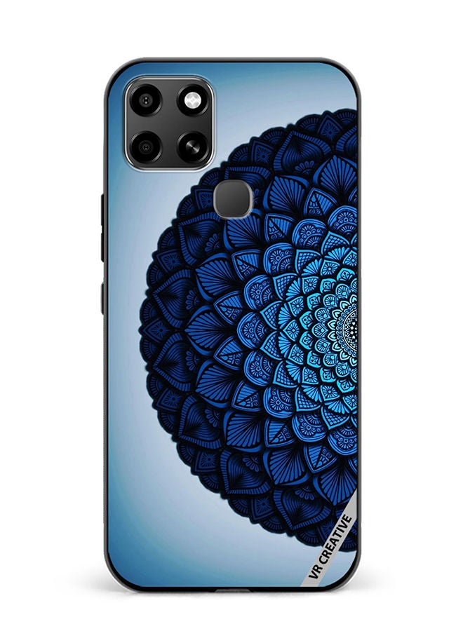 VR CREATIVE Protective Case Cover For Infinix Smart 6 Flower Design Multicolour - Image 1