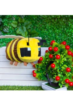 MINECRAFT Putrer Bee Stuffed Animal Plush Toy - 6.7 Inch (17 cm) Soft Cute Game Character, Birthday Gift for Kids, Boys, Girls, and Bee Lovers  - Image 3