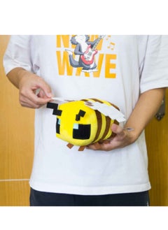 MINECRAFT Putrer Bee Stuffed Animal Plush Toy - 6.7 Inch (17 cm) Soft Cute Game Character, Birthday Gift for Kids, Boys, Girls, and Bee Lovers  - Image 4