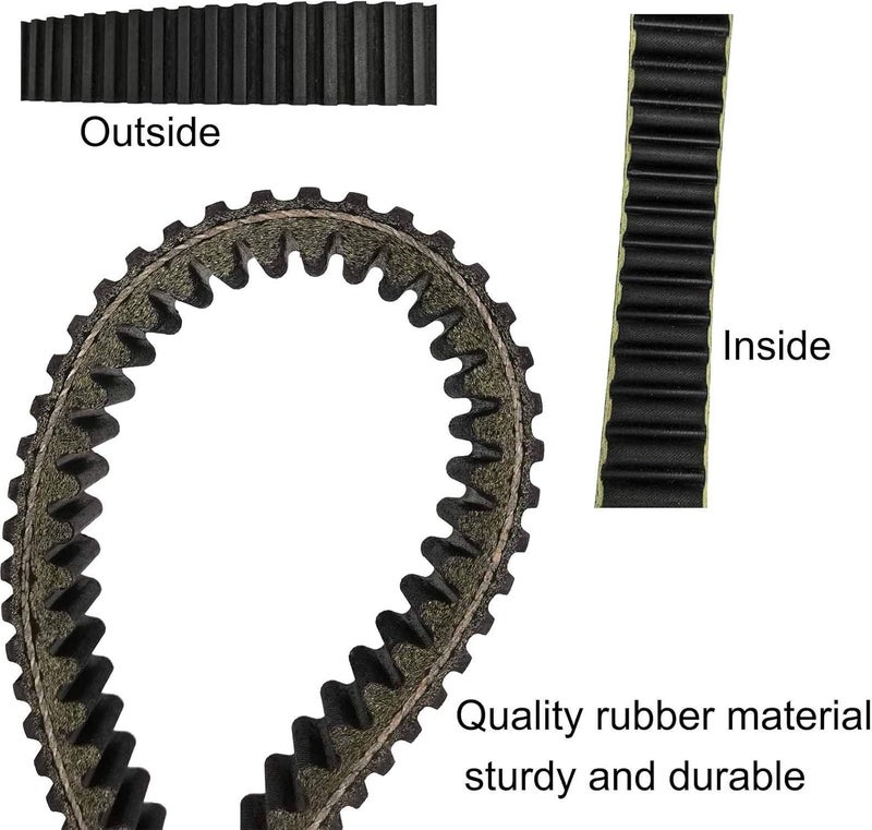 GAOSHUN Drive Belt for Yamaha YXR660 Rhino 660 4X4 (2004-2007) V-Belt Clutch - Image 2