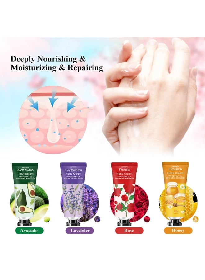Ankooy 20 Pack Hand Cream Gifts Set,Hand Lotion for Dry Hands,Stocking Stuffers for Women,Teacher Appreciation Gifts,Birthday Gifts Stuffers for Teens,Travel Size Hand Lotion,Hand Cream for Women Girls - Image 3