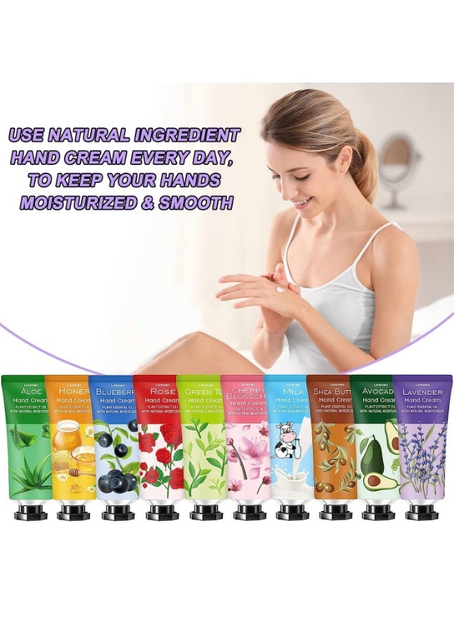 Ankooy 20 Pack Hand Cream Gifts Set,Hand Lotion for Dry Hands,Stocking Stuffers for Women,Teacher Appreciation Gifts,Birthday Gifts Stuffers for Teens,Travel Size Hand Lotion,Hand Cream for Women Girls - Image 5