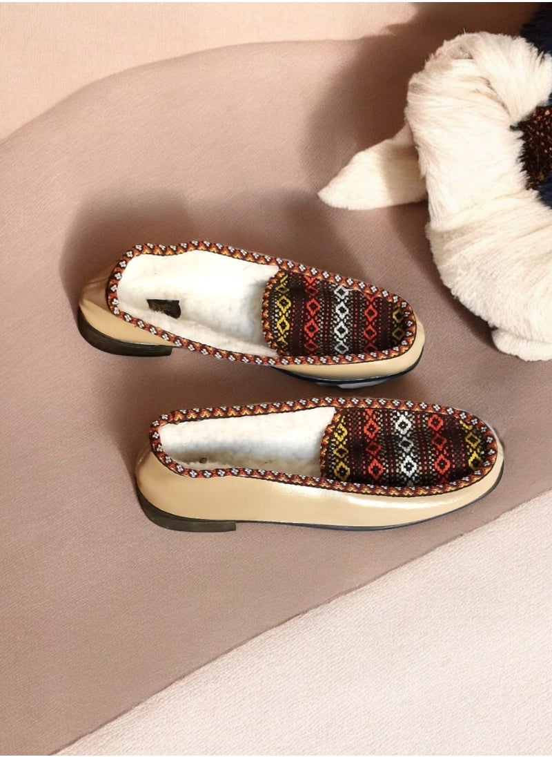 S.Michael Designs Winter Women's Slippers with Furry Inside size: 37 - 38  - Image 5