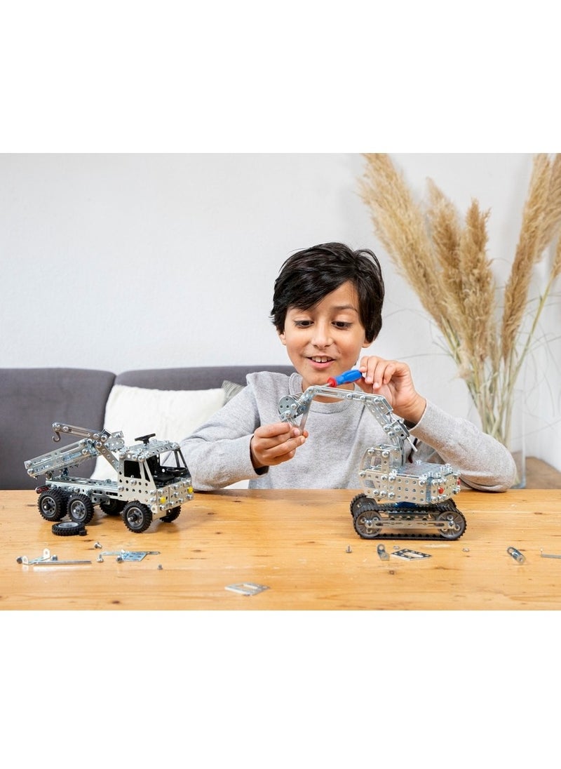 eitech - Army Tank Building Blocks Set, Kids Educational Building Set, STEM Building Toys, Creative Engineering Blocks Kit, Fun Playset for Military Fans, Ideal Gift for Kids, - Image 1