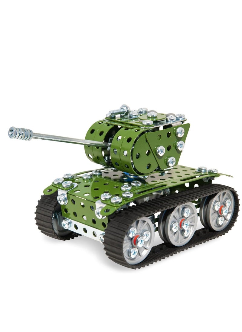 eitech - Army Tank Building Blocks Set, Kids Educational Building Set, STEM Building Toys, Creative Engineering Blocks Kit, Fun Playset for Military Fans, Ideal Gift for Kids, - Image 1