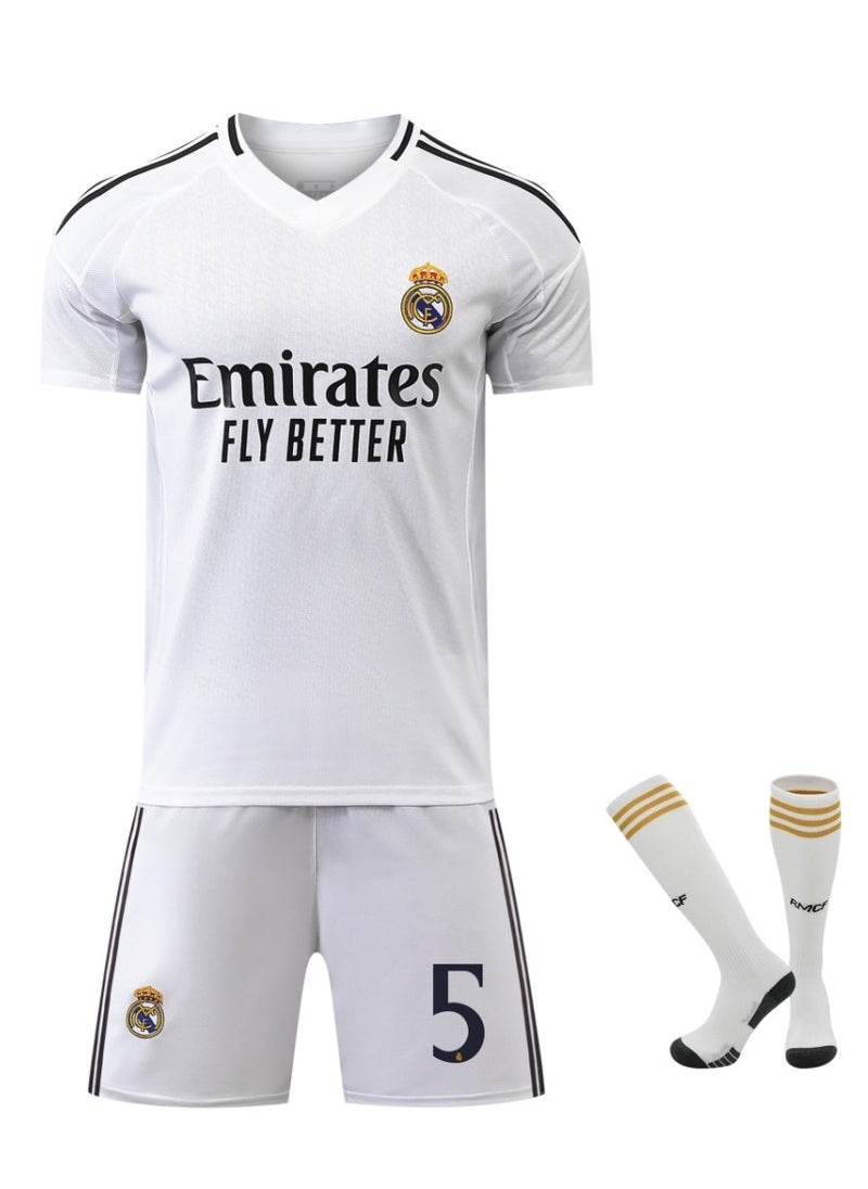 ماركة غير محددة بدلة رياضية لكرة القدم للأطفال من ريال مدريد للشباب  - Image 1