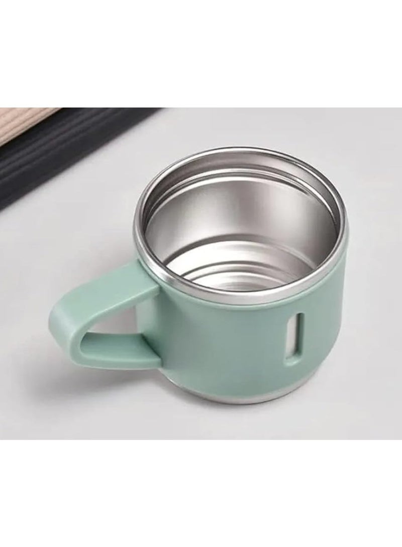 Thermal Coffee Mug Set with 3 Cups Stainless Steel Inner Long Heat Retention Travel Mug Elegant Gift Box Hot Beverage Insulated Cup Set for Coffee Tea Durable Leak Resistant Premium Quality - Image 2