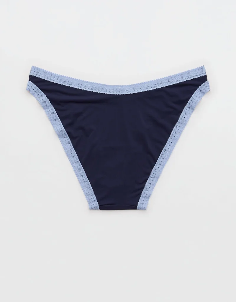 Aerie  Aerie SMOOTHEZ Microfiber Lace Bikini Underwear for Women | Best Price UAE