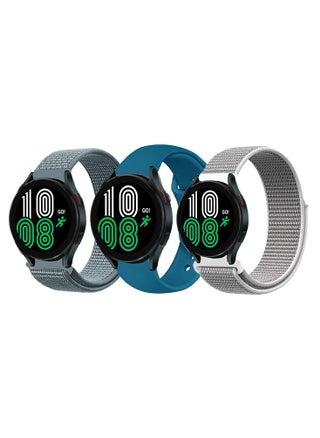 Silver/Teal/Blue