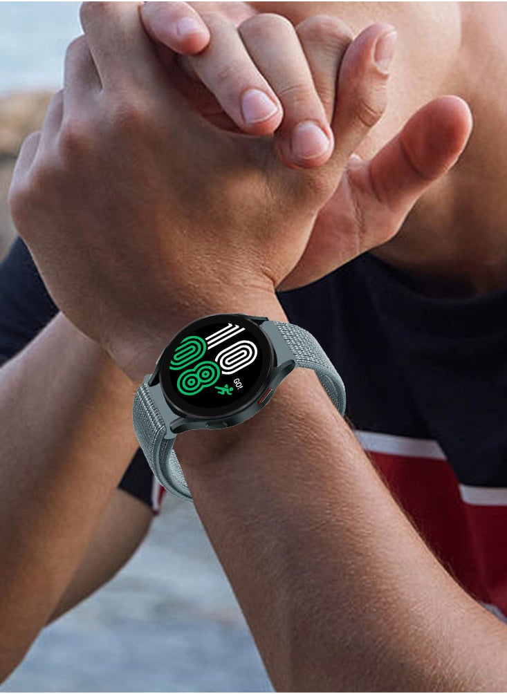 Perfii حزمة من 3 قطع من سوار الساعة متوافقة مع جميع أجهزة Samsung وHuawei وAmazfit وHonor بحجم شريط 20 مم  - Image 4
