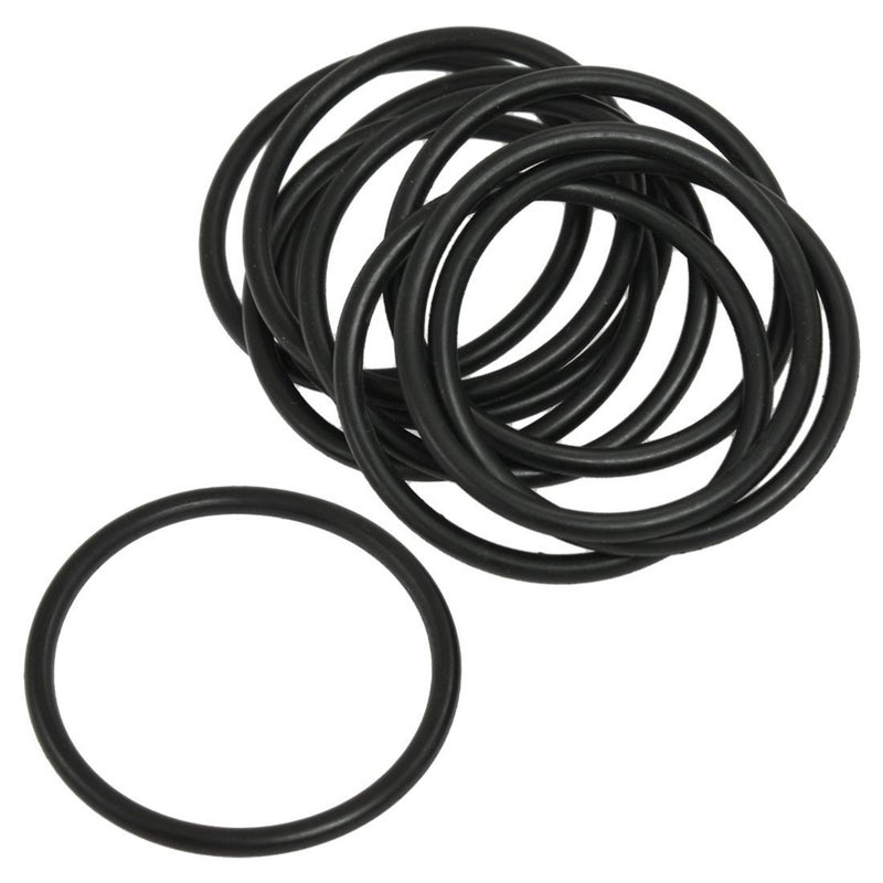 TOOGOO 39 * 3 * 45Mm: O-Ring, Sealing Ring, 10 Pieces, 45 Mm X 3 Mm, Nitrile Rubber, Black - Image 1