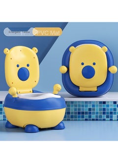 Yellow and blue (PVC soft mat) with brush