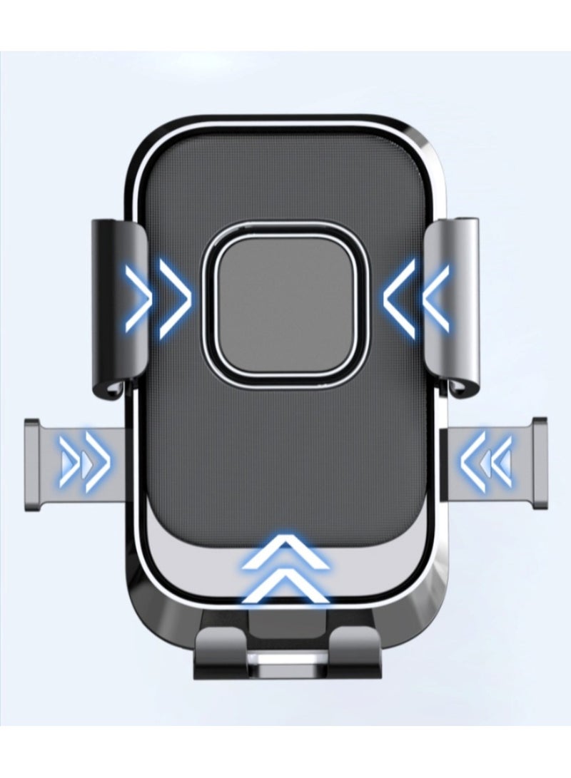 Huitich Heavy-Duty Handlebar Mobile Phone Holder Shockproof Bicycle & Motorcycle Mount for Outdoor Navigation - Image 1