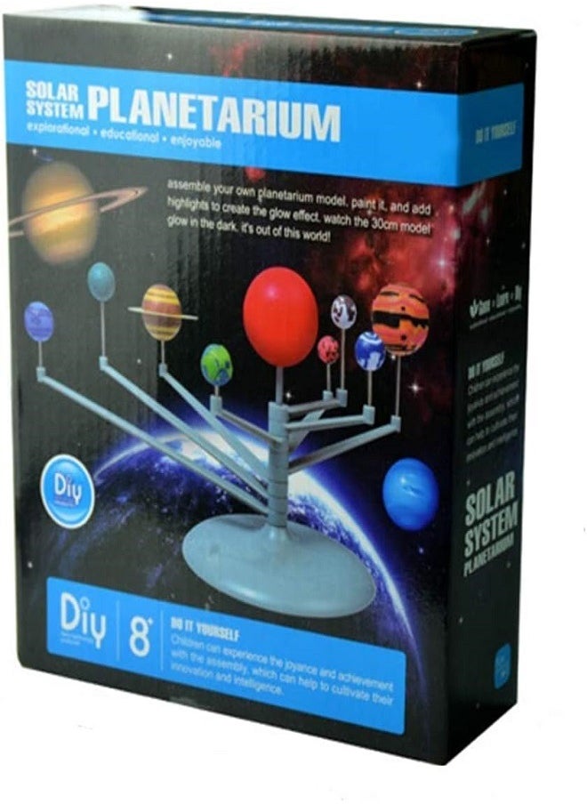 Diy Solar System Planetarium Kit – 3D Glow in the Dark Model – Fun Educational Astronomy Toy for Kids  - Image 4