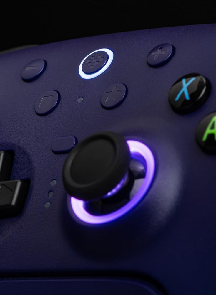 8Bitdo Ultimate 2 Bluetooth Controller for Switch/Switch 2 & Windows PC, Switch Pro Gaming Controller with TMR Joysticks, Switchable Hall Effect/Tactile Triggers, Vibration and Motion Control Wireless Controller - Image 4