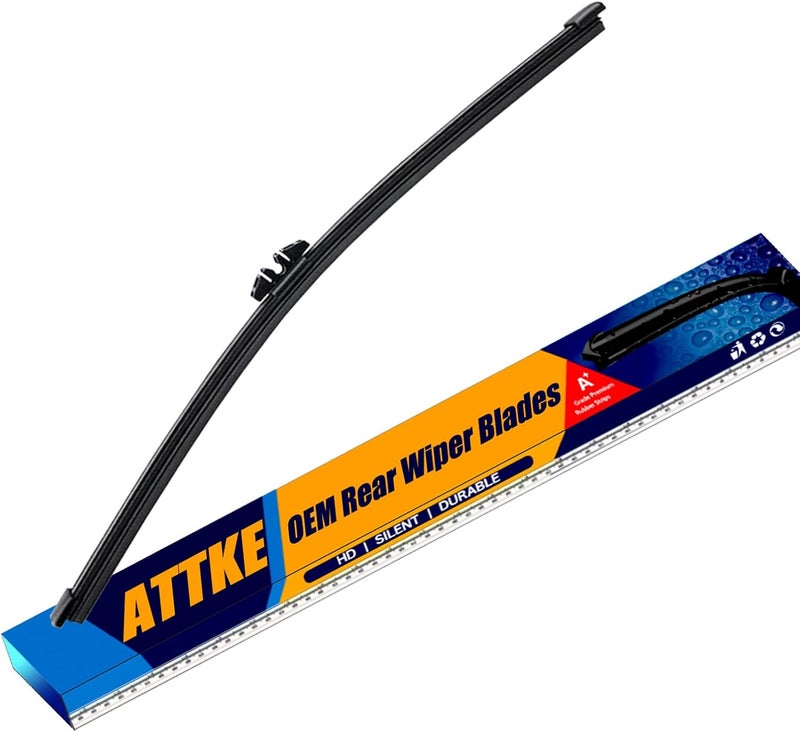 ATTKE Rear Wiper Blade for Kia Forte 2018-2014 OEM Genuine Style (13" Rear Wiper Blade) - Image 1