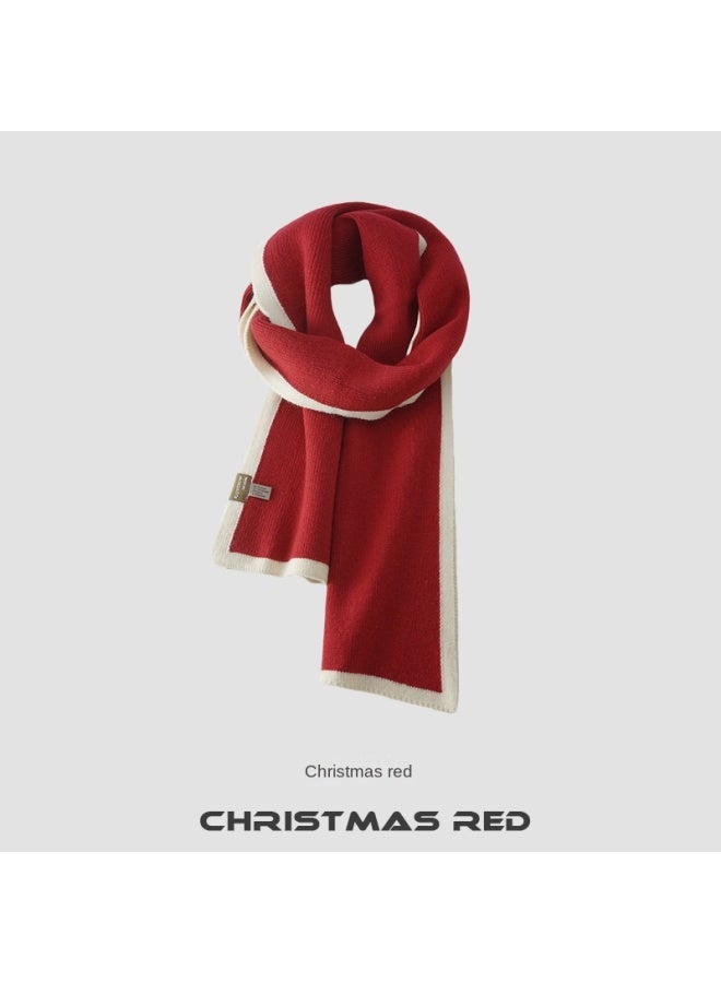 New Scarf Women Autumn Winter Small Fragrant Edge Temperament Versatile Warm Shawl High-end Casual Soft Neck Warmer