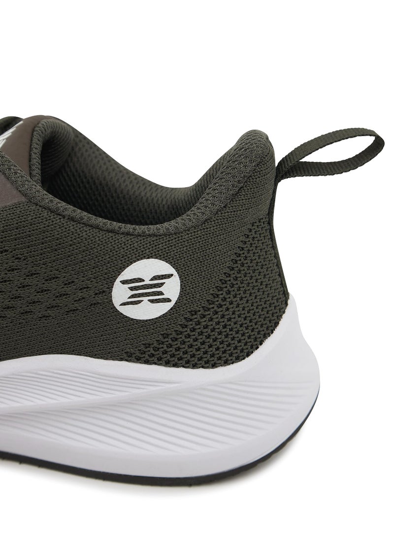 RBX Unisex Adult Athletic Shoe, Lightweight Breathable Knit Mesh Quick Drying Running Shoe, Cushioned Footbed Performance Training Sneaker Unisex Gym Shoe for Men, Women Olive W9 / M7.5 - Image 4