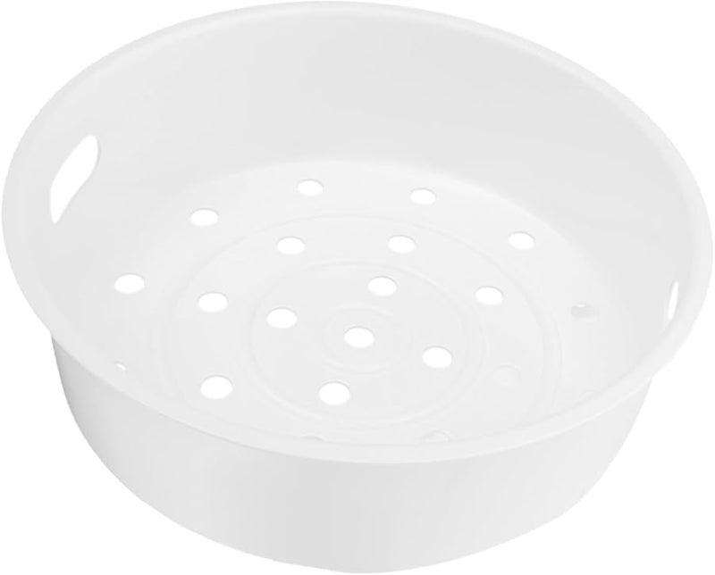 3L Plastic Vegetable Steamer Basket With Handle For Rice Cooker Dim Sum Cooking - Image 1